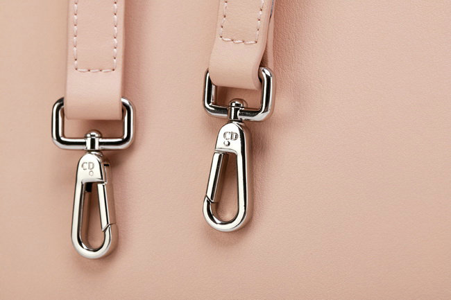 dior bar medium top handle bag calfskin 0906 light pink - Click Image to Close